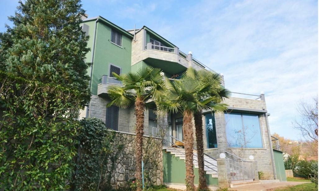 Luxury Apartment With Private Pool And 2 Bedrooms In Villa Opatija Bay View Bagian luar foto